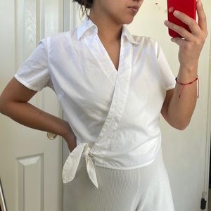 Charter Club Cotton Wrap Shirt